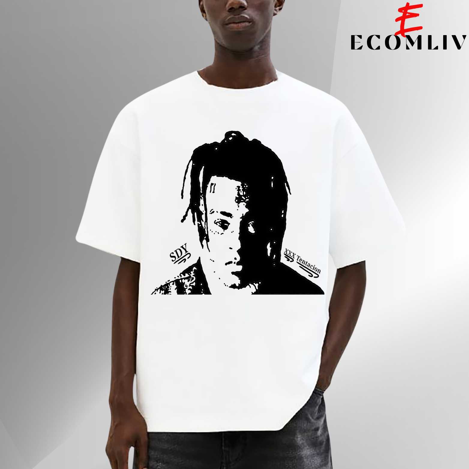 Xxxtentacion Unisex T-Shirt, Rap Music Tee, Streetwear Hip Hop Top